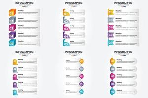 The vector illustrations in this set are ideal for creating infographics for advertising. brochures. flyers. and magazines.