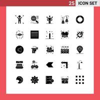 paquete de iconos de vectores de stock de 25 signos y símbolos de línea para ingeniería salvavidas multitarea joyas de vida elementos de diseño de vectores editables