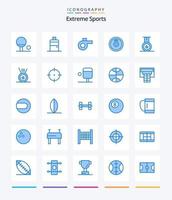 Creative Sport 25 Blue icon pack  Such As sport. sport. sport. ping pong. goal vector