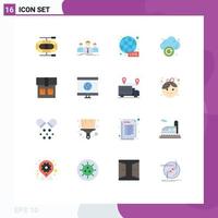 Stock Vector Icon Pack of 16 Line Signs and Symbols for computer bag live technology refresh Editable Pack of Creative Vector Design Elements