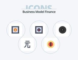 Finance Flat Icon Pack 5 Icon Design. . goal. download. finance. product vector