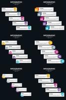 Impress your audience with our 5 Steps cycle diagrams and timelines. vector