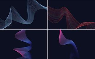 Use this vector background pack to create a stylish and professional presentation