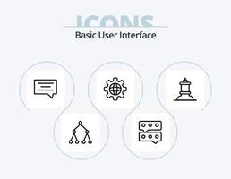 Basic Line Icon Pack 5 Icon Design. . bubble. . social vector