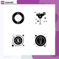 Universal Icon Symbols Group of Modern Solid Glyphs of insurance process cocktail margarita interface Editable Vector Design Elements