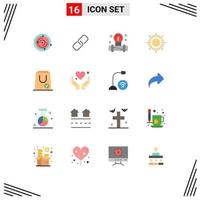 paquete de iconos de vector de stock de 16 signos y símbolos de línea para e check manómetro sol playa paquete editable de elementos creativos de diseño de vectores