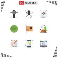 Stock Vector Icon Pack of 9 Line Signs and Symbols for gadget computers management card match Editable Vector Design Elements