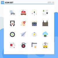 16 Creative Icons Modern Signs and Symbols of ear buds electricity wedding eco bio Editable Pack of Creative Vector Design Elements