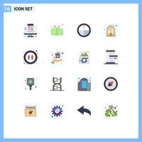 16 Creative Icons Modern Signs and Symbols of audio nun gift mother superior church Editable Pack of Creative Vector Design Elements