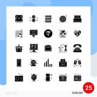 25 Creative Icons Modern Signs and Symbols of double clover transportation patrick ireland Editable Vector Design Elements