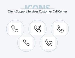 Call Line Icon Pack 5 Icon Design. . telephone. call. phone. callback vector