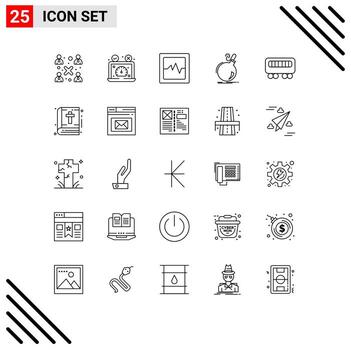 25 Thematic Vector Lines and Editable Symbols of railway explosion website ddos boom Editable Vector Design Elements