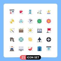 25 Creative Icons Modern Signs and Symbols of baby report valentine greetings file optimize Editable Vector Design Elements