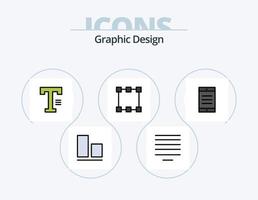 Design Line Filled Icon Pack 5 Icon Design. . building. . cell vector