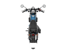 motorcykel isolerat på transparent bakgrund. 3d tolkning - illustration png