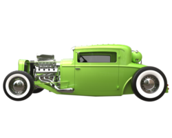 voiture moderne isolée sur fond transparent. rendu 3d - illustration png