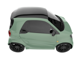 coche moderno aislado sobre fondo transparente. Representación 3d - ilustración png