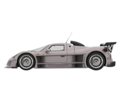 Race car isolated on transparent background. 3d rendering - illustration png