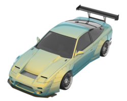 Realistic SUV isolated on transparent background. 3d rendering - illustration png