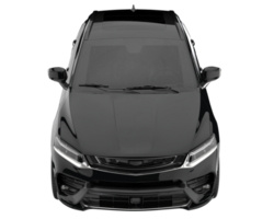 Realistic SUV isolated on transparent background. 3d rendering - illustration png