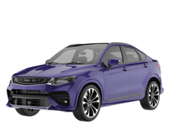 realistisch suv geïsoleerd Aan transparant achtergrond. 3d renderen - illustratie png