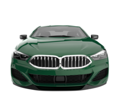 Sport car isolated on transparent background. 3d rendering - illustration png