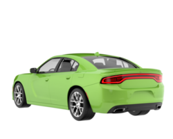 Sport car isolated on transparent background. 3d rendering - illustration png