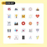 25 Creative Icons Modern Signs and Symbols of antivirus tool iceberg tools management Editable Vector Design Elements