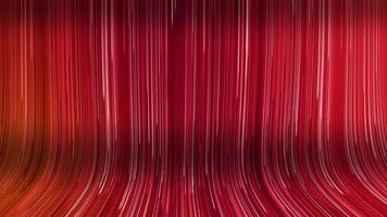 Abstract colorful background with bright neon rays and glowing lines. Pink red blue looping background. Seamless loop animation video