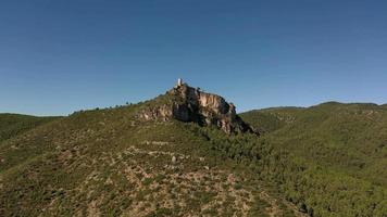 vídeo aéreo da torre castellot video