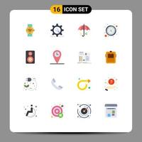 paquete de iconos de vector de stock de 16 signos y símbolos de línea para reloj de pared llave de reloj guardar dólar paquete editable de elementos creativos de diseño de vectores