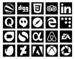 20 Social Media Icon Pack Including electronics arts app net hangouts simple coderwall vector