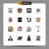 16 Creative Icons Modern Signs and Symbols of eight march navigate concert map direction Editable Creative Vector Design Elements