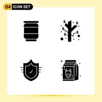 Set of Modern UI Icons Symbols Signs for beer tick earnings check food Editable Vector Design Elements