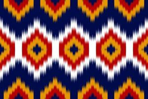 Carpet ethnic tribal pattern art. Ethnic ikat seamless pattern. American, Mexican style. vector