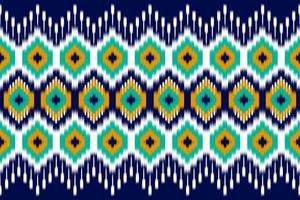 Carpet ethnic tribal pattern art. Ethnic ikat seamless pattern. American, Mexican style. vector