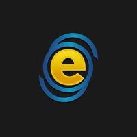 letter E logo Template for your company,Letter E logo icon design template elements. vector
