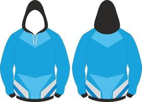 sublimation hoodie mock up vector