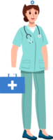 Nurse . Cartoon character . png