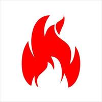 logotipo de fuego. conjunto vectorial de siluetas de fuego con varias formas de carbones ardientes. paquete de vectores de fuego