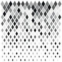 Design of black and white rhombuses in vertical format vector