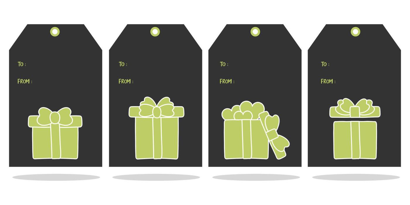 Gift Tag Silhouette Vector Art, Icons, and Graphics for Free Download for Silhouette Free Printable Editable Girls Birthday Gift Tags Svg File