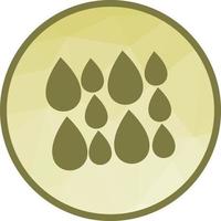 Light Rain Low Poly Background Icon vector