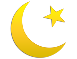 Moon icon on transparent background 16774525 PNG