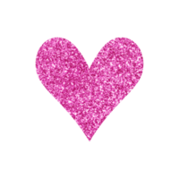 Glitter Heart Clipart PNG, Heart PNG