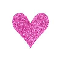 glitter coração clipart png, coração png