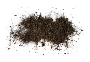 heap of soil isolated png