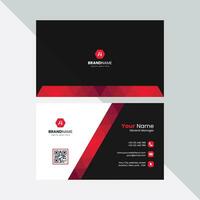 Modern Professional Business Card, Creative And Simple Business Visiting Card, Business Card Design Template vector