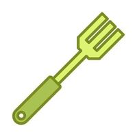 Fork icon, suitable for a wide range of digital creative projects. vector