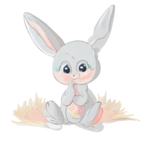 Easter Pink Bunny png